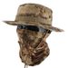 Unbeatable Quality Summer Camouflage Tactical Bunny Hat Set, Multifunctional Magic Headband, Fishing Fisherman Hat, Sun Protection,_voghion.com