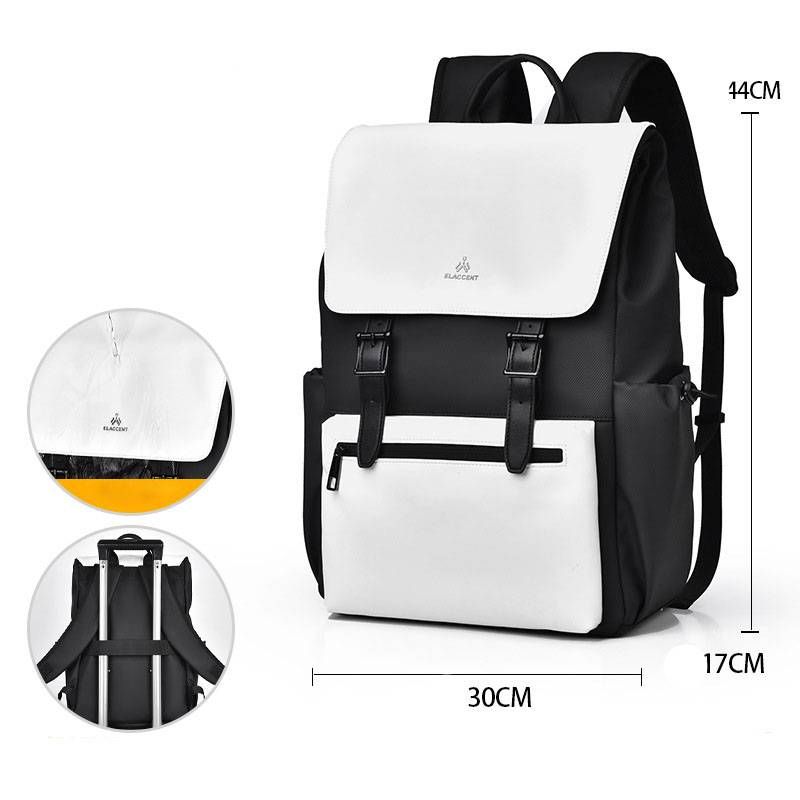 Men's Bags Large Capacity Computer Bag Travel Simple Versatile Backpack High School Junior High School College Student Schoolbag Backpack _voghion.com