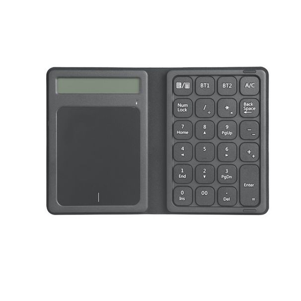 Folding Wireless Numeric Keyboard Bluetooth-compatible Laptop Computer Multi-Gesture Touchpad Mouse_voghion.com