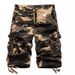 Premium Products Premium Products Camouflage Übergroße Arbeitskleidung für Herren, 5 cm Camouflage-Hosen, Shorts, Strandhosen_voghion.com