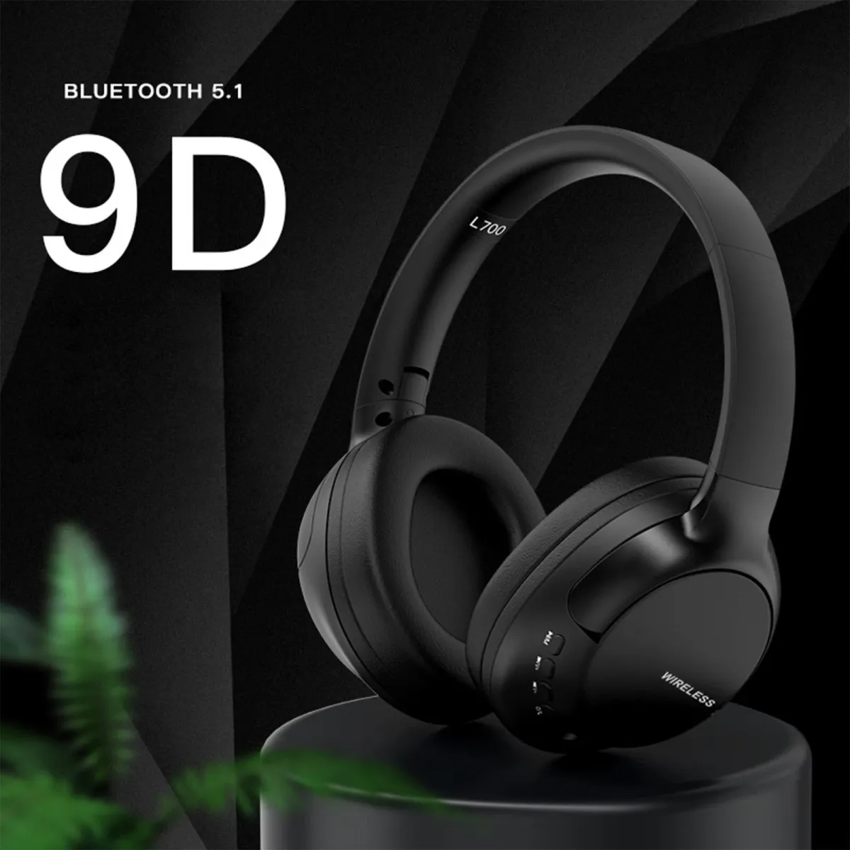 Cuffie wireless Bluetooth over-ear con cancellazione del rumore e microfono_voghion.com