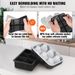Coperchio in silicone con rele Easy Maker Cubetto di ghiaccio Cubetto 2 Ghiaccio Riutilizzabile Maker Sfera Vassoio per ghiaccio Quadrato 2 in 1 Set Sfera Combo Grande Con Di_voghion.com