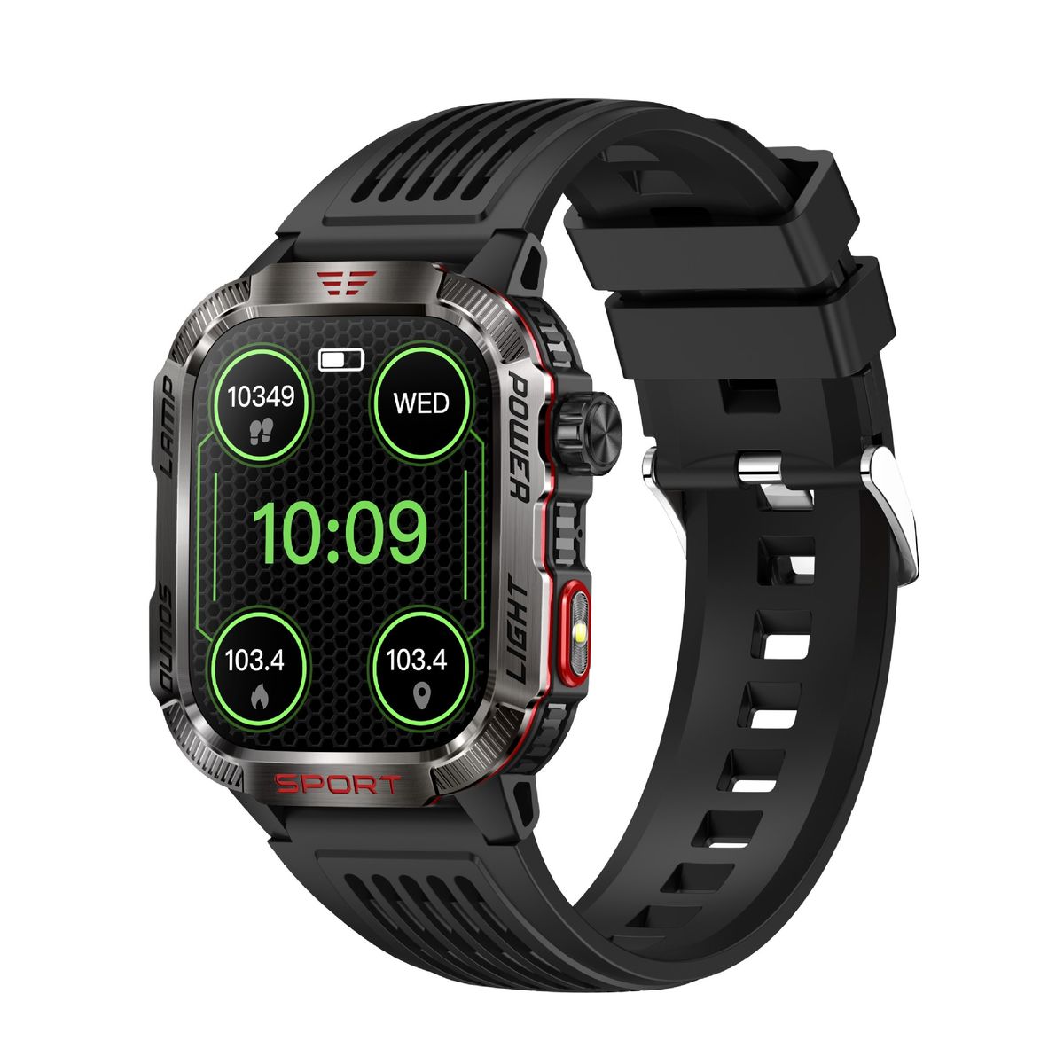 Unisex Smart Watch With Bluetooth Calling, IP68 Waterproof, Heart Rate & Blood Oxygen Monitor, 14-Day Battery Life_voghion.com