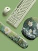 Unbeatable Quality Vincent Van Gogh's Oil Painting Green Rose Support Hand Mouse Pad Protector Palm Tray Wrist Rest Keyboard Cushioning_voghion.com