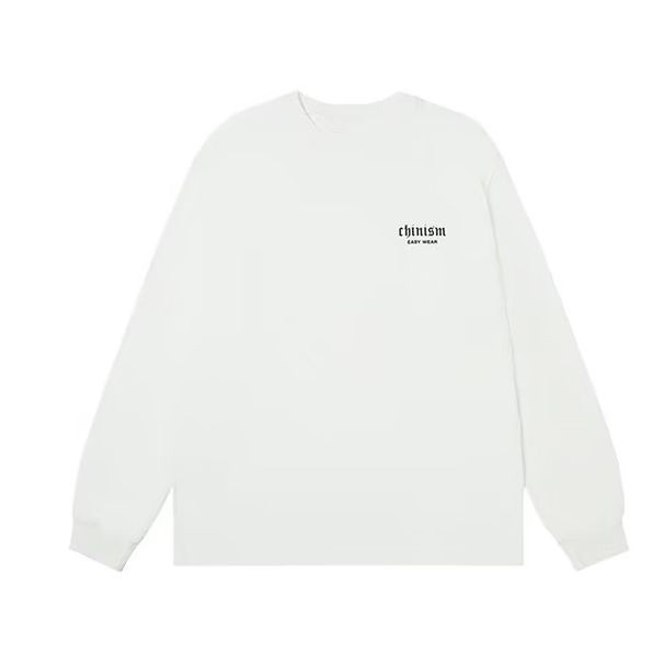 uusi2023 Syksy ja talvi 100 % puuvillaa Paksu Tukku korkealaatuinen pyöreäkaula-paita miehille_voghion.com