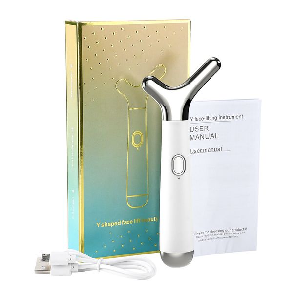 Nouveau lifting du visage, amincissement du cou, massage par vibration, instrument de beauté v-face, amincissement électrique domestique du visage_voghion.com