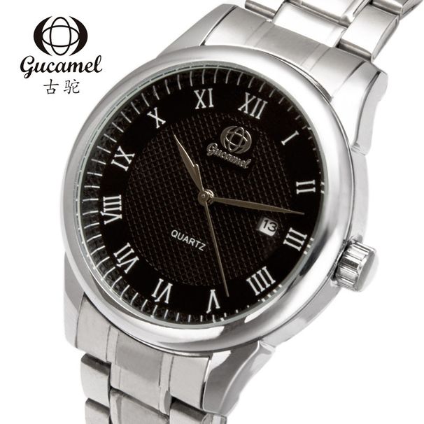 Ancient Camel Roman Digital Watch Men's Quartz Watch Single Calendar Quartz Watch_voghion.com