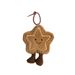 British Fun Star Biscuit Doll Christmas New Five Pointed Star Plush Soothing Doll Key Chain Bag Pendant_voghion.com