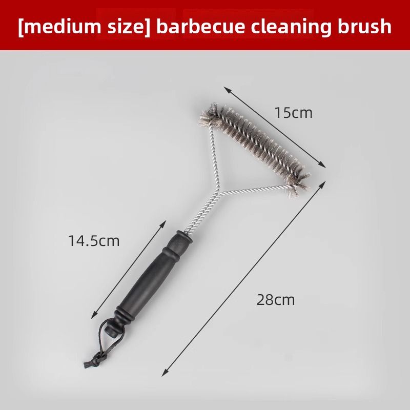 BBQ Brush For Grill Rack And Grill, Stainless Steel Wire Brush, Special Cleaning Tool_voghion.com