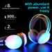 Y680 Luminous Headset Bluetooth Headset RGB Luminous Game Konkurrerende trådløst hodesett Heavy Bass Ear Mark_voghion.com