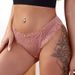 Sexy Spitzenhöschen, Kreuzverband, Damenhöschen, hohl, durchsichtige Unterwäsche, verführerischer Tanga, niedrige Taille, G-String-Höschen_voghion.com