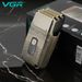 VGR Shaver Waterproof Beard Trimmer Professional Razor Rechargeable Shaving Machine Digital Display Razors for Shaving Men V-335_voghion.com