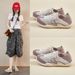 Fliegenschuhe Student Sportschuhe Fitness Laufen Lässig Höhe-erhöhende Schuhe Atmungsaktiv_voghion.com