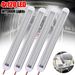 4X 12V 120 LED Car Interior Strip Lights Bar Light Car Van Caravan Boat Home Bus_voghion.com