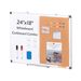 VEVOR 24"x 18" Whiteboard & Cork Board Combo With Aluminum Frame For School Home_voghion.com