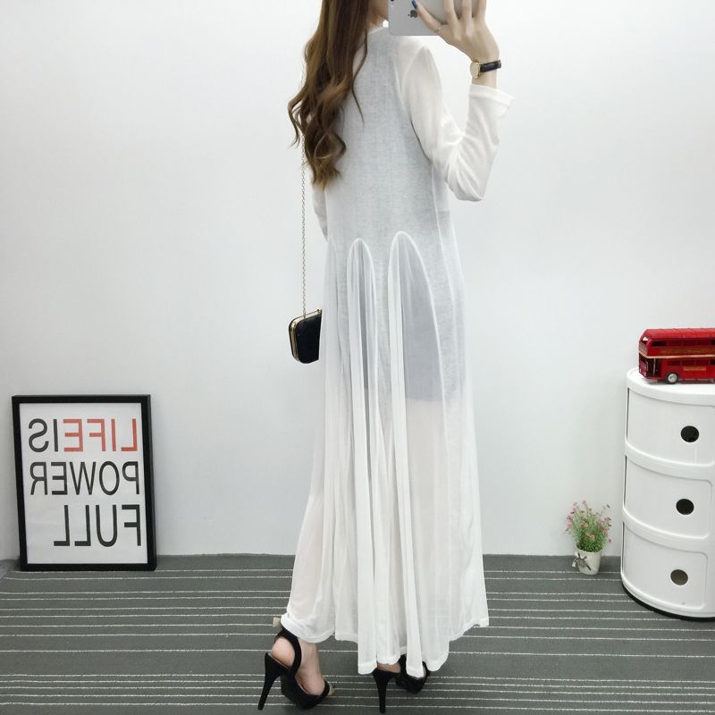 Camicia a maniche lunghe in pizzo in stile coreano_voghion.com