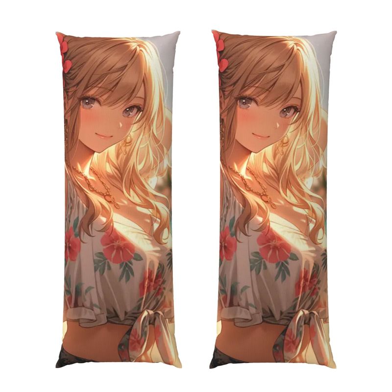 Equal Body Pillowcase, Removable Velvet Equal Body Pillowcase, (excluding Pillow Core)_voghion.com
