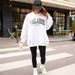 Inspired Sweatshirt For Women - Comfortable & Stylish Pullover With Starry Quote, Casual Loungewear, Soft Polyester Blend (XS-XXXL, Multiple Colors)_voghion.com