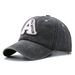 Baseball Cap Patch Letter A Women's Men's Trend Hat Shade Cap Sun Cap Baseball Cap_voghion.com