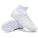 Overseas High Top Ademende Voetbal Indoor Outdoor Platte Trainingsschoenen, Antislip en Stijlvol Haar_voghion.com