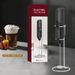Stainless Steel Wireless Manual Milk Mixer Coffee Frother Egg Cream Cake Handheld Beater_voghion.com