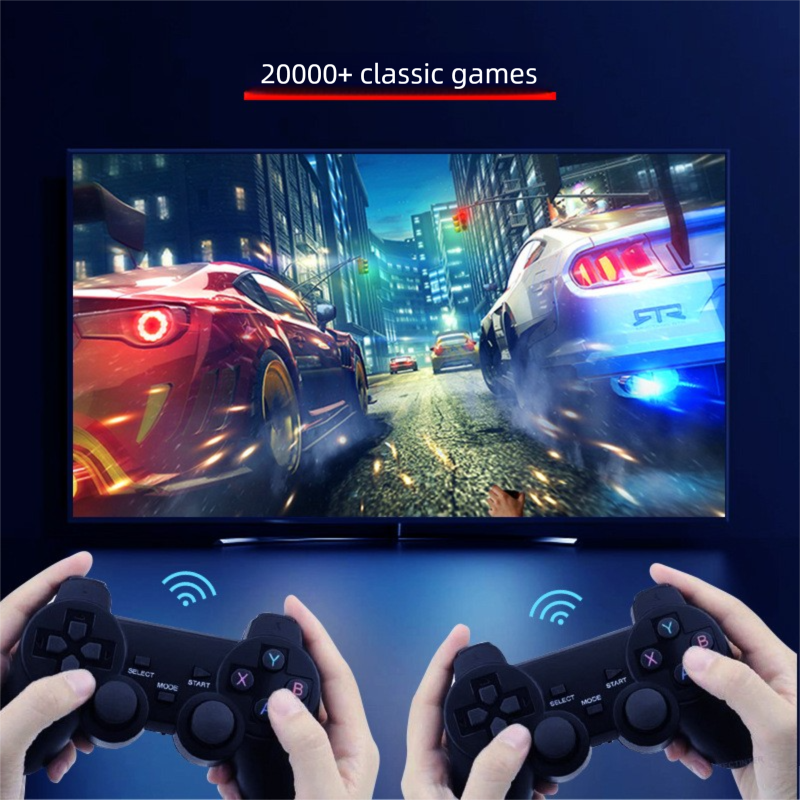 M8 Home Kablosuz Çift Oyunculu TV Bağlantı Oyun Konsolu HDMI HD PS Arcade Binlerce Oyun Retro_voghion.com