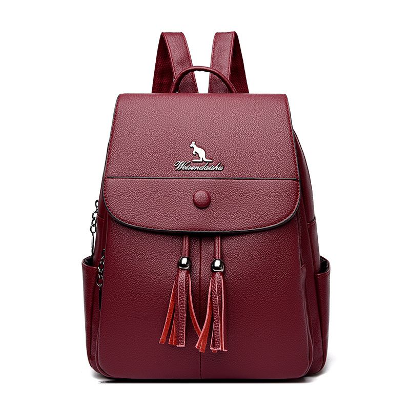 Women's backpack 2023 autumn and winter new fashion all-match portable shoulder bag exquisite backpack_voghion.com
