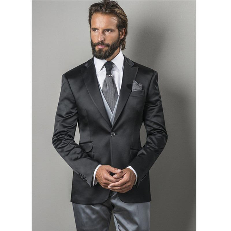 Men's Clothing Mix And Match Business Casual Suit Men's Three-piece Groomsman Suit Wedding Banquet Suit_voghion.com