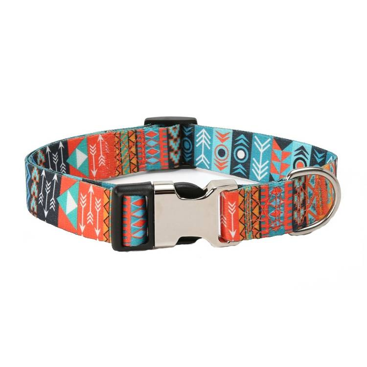 Pet Ethnic Style Polyester Cotton Print Pattern Collar_voghion.com