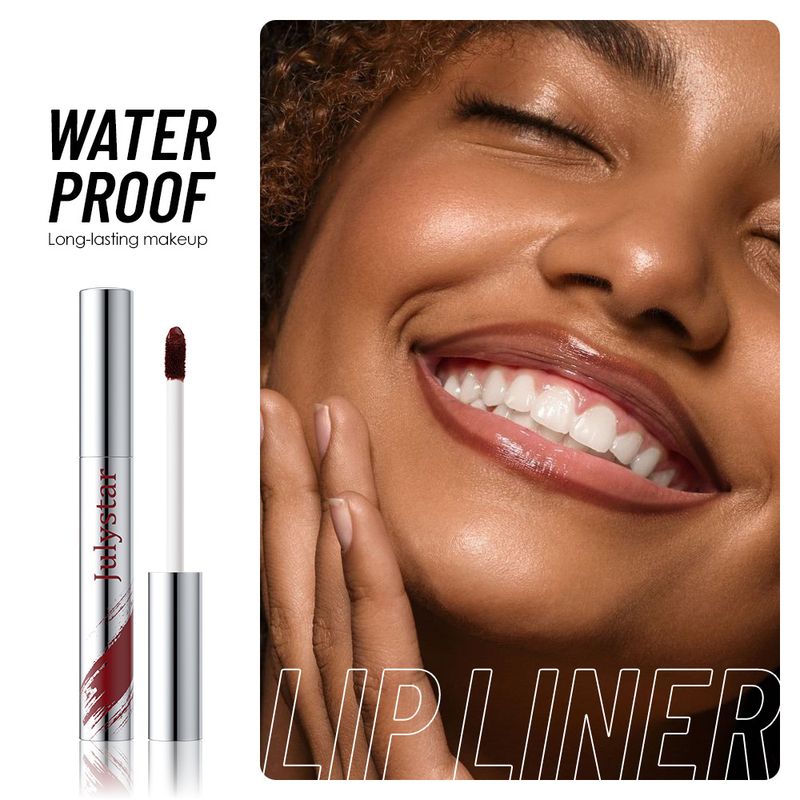 NO.C72Peel-off Lip Gloss Set, Matte Long-lasting Matte Lip Gloss, Peel-off Lip Liner Pen, Peel-off Lipstick Pen_voghion.com