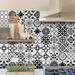 Wall And Bathroom Waterproof Wallpaper Kitchen Oil-Proof Self-Adhesive Mediterranean Style Tile Stickers_voghion.com