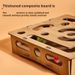 1 Set Interactive Cat Toy Puzzle Box Wooden Treat Maze Play For Toy Box Fun Interactive Cat Toy Hide And Seek Cat Agility Toys_voghion.com