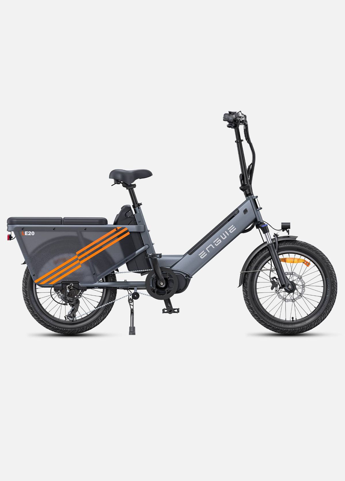 ENGWE LE20 Elektrische fiets 250W motor 48V38.4Ah verwijderbare accu hydraulische rem elektrische fiets 20 inch band volwassen sneeuw e-bike_voghion.com