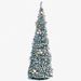 Premium Foldable Spiral Christmas Tree With Lights – 180cm Tall Holiday Decoration For Home, Office & Party_voghion.com