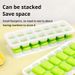 Silicone Cube Easy-Release & Flexible Mold Spill-Resistant Removable Lid Stackable Ice Trays With Covers_voghion.com