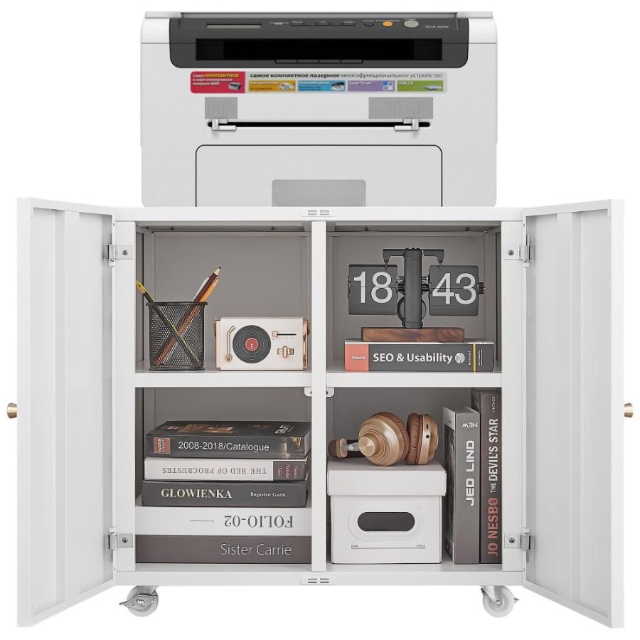 L Shelf Lateral File Storage Storage Printer For Home Ruote Mobile Con Porta Supporto Stampante Con Mobile Tavoli Da Ufficio Con Apertura_voghion.com