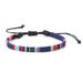 Bracciale da uomo in stile bohémien, in cotone e lino, intrecciato a mano, elastico alla caviglia_voghion.com