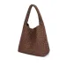 Borsa a tracolla da donna in neoprene intrecciato, fatta a mano, casual, di grande capacità, con tracolla_voghion.com