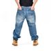 Plus Size Men Clothes Trend Autumn And Winter New Loose Plus Fat Plus Fat Guy Hip Hop Big Size Skateboard Pants_voghion.com