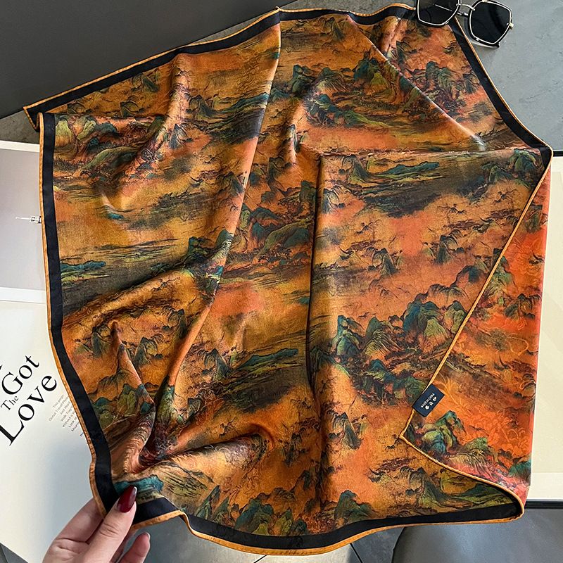 70 platz Frühling Herbst neue stile, seide hals schutz, warme und modische temperament, kleidung dekoration, sonne_voghion.com