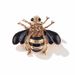 retro new Korean style fashion texture bee brooch pin corsage clothing accessories corsage_voghion.com
