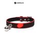 LuvBox SM Temperature Change Leather Collar For Women With Bell, Neck Harness, Bondage, Restraint, Training Tool, Male And_voghion.com