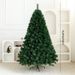 Premium PVC Christmas Tree With Auto-Shaping Branches – 120cm To 300cm Flocked Holiday Tree With Optional LED Lights_voghion.com