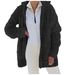 Plush Fleece Zip-Up Hooded Jacket – Cozy Winter Outerwear, Oversized Fit, Deep Pockets, S/M/L/XL/XXL/XXXL_voghion.com