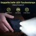 20000 MAh Solar Power Bank Portable Charger External Battery With SOS Flashlight 2-USB Outdoor Powerbank_voghion.com