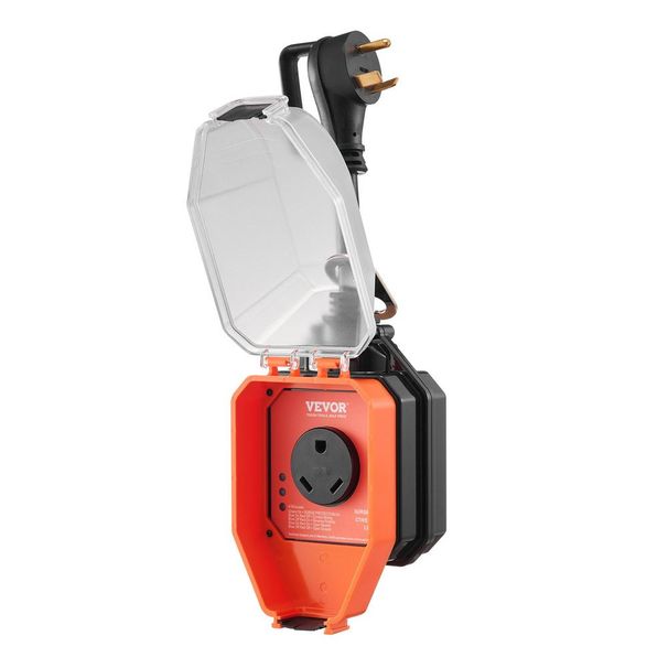 RV Surge Protector, 30 Amp, 4100 Joules RV Voltage Protector Monitor Circuit Analyzer Power Guard, With Surge Protection Waterproof Cover Anti-Thef_voghion.com