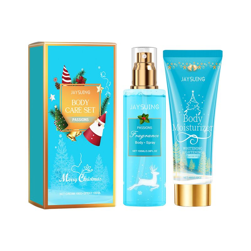 Set per la cura del corpo con fragranze natalizie, idratante e nutriente, pelle morbida e morbida_voghion.com