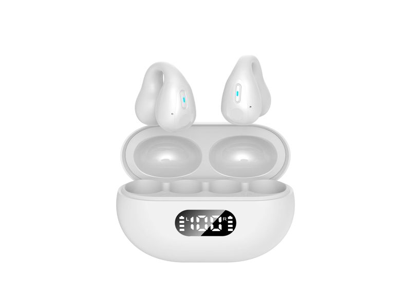 Bluetooth sluchátka R15 s klipem do uší s extra dlouhým dosahem, redukcí hluku 5,3" bez uší, sluchátka M47 s kostním vedením_voghion.com