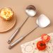 Thickened Stainless Steel And Utensil Set Chef's Special Stirring Spoon Spatula Cooking Soup Shell Daily Kitchen Use_voghion.com