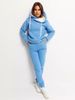 "Winter-Hoodie- und Jogginghosen-Set für Damen – Gemütliches, zweiteiliges Streetwear-Outfit mit Fleecefutter – Trendiger Pullover und Hose in einfarbigen Farben (12 Farben erhältlich)"_voghion.com